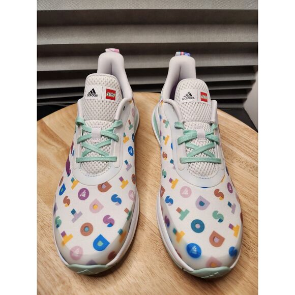 Adidas FortaRun Lego Dots Running Shoes – Youth 7, Unworn - Picture 4 of 6